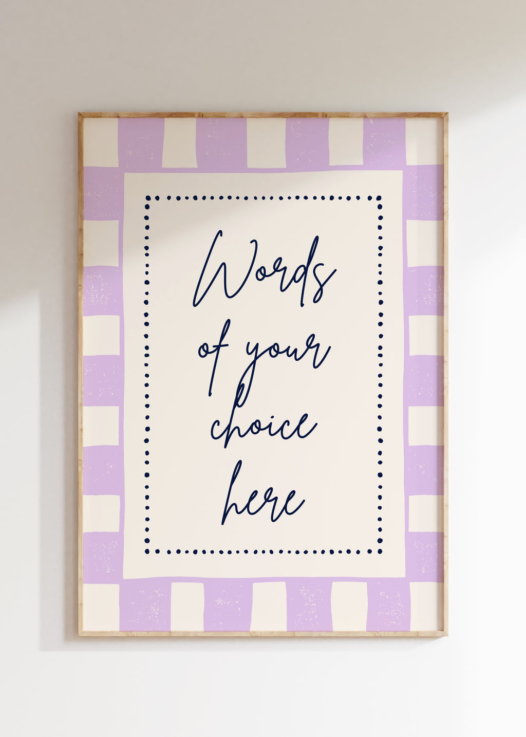 Custom Word Art Print