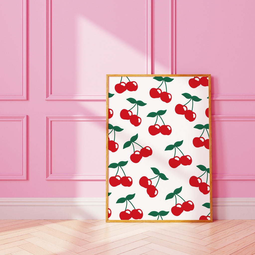 Cherries Art Print