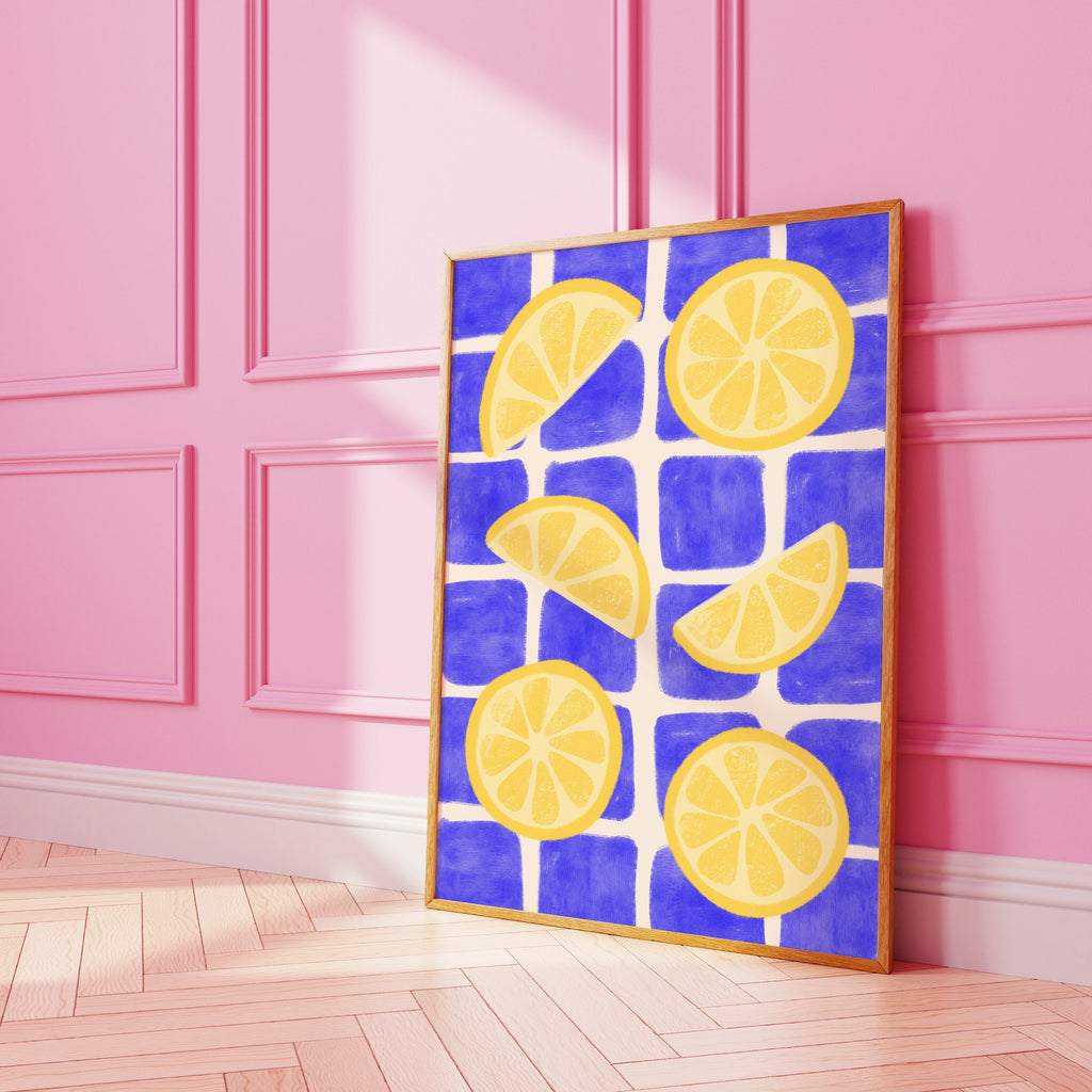 Lemon Art Print