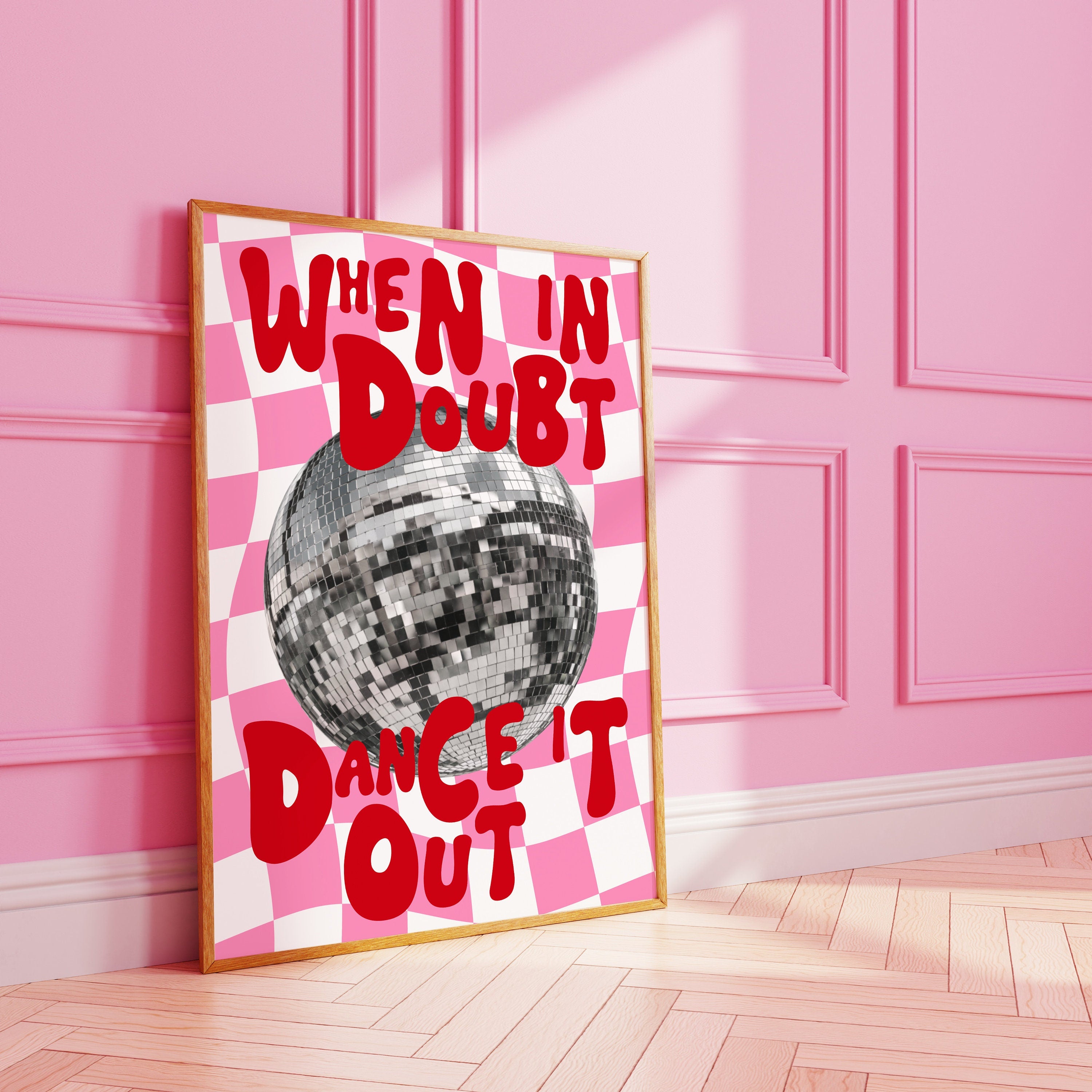 Disco Ball Art Print