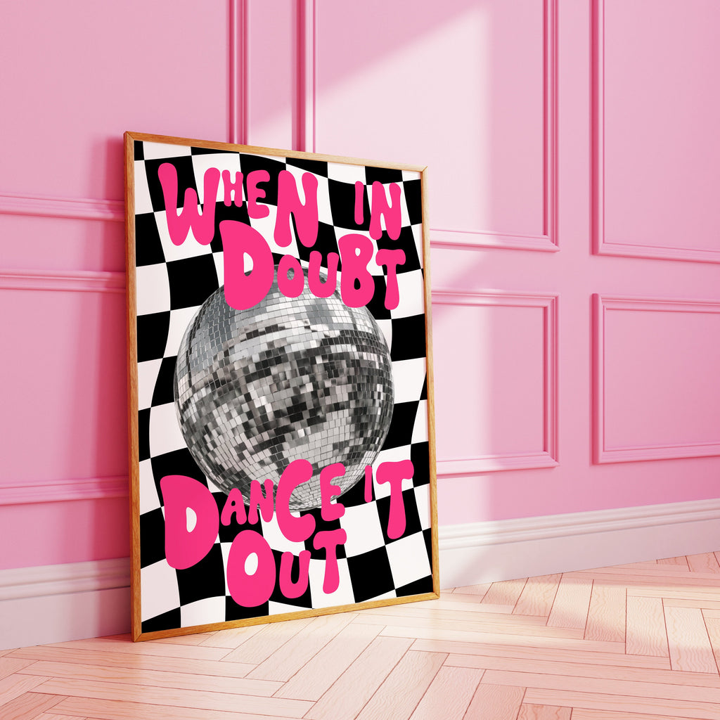 Disco Ball Art Print