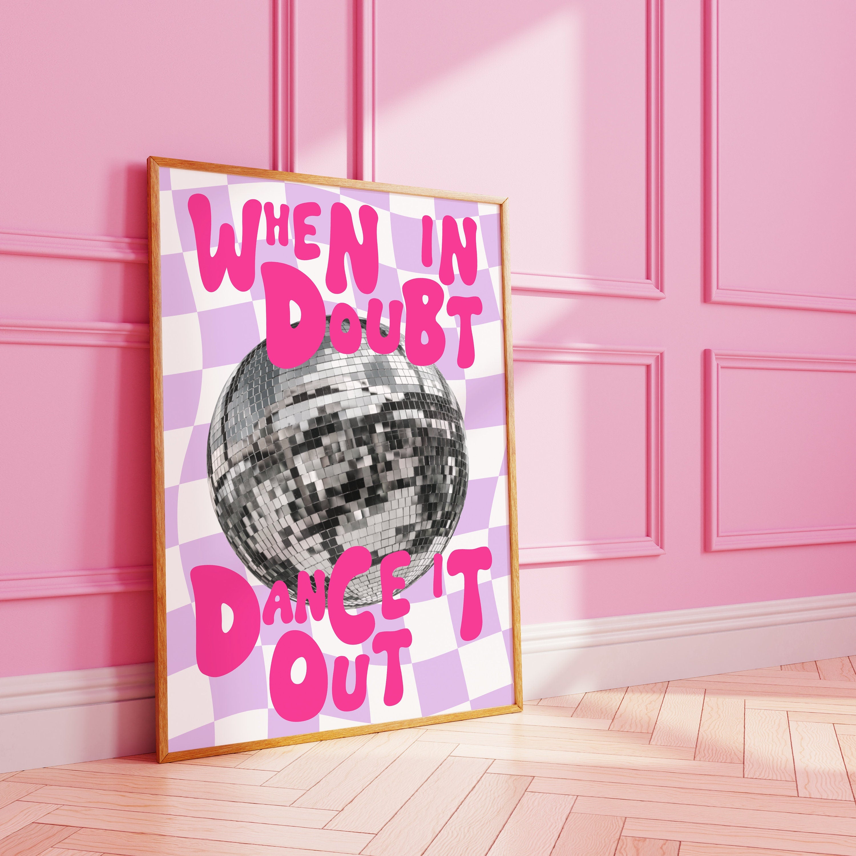 Disco Ball Art Print
